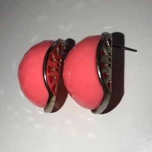 Retro Pink Earrings